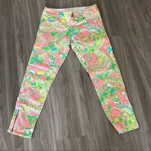 Lilly Pulitzer Colorful Denim Jeans